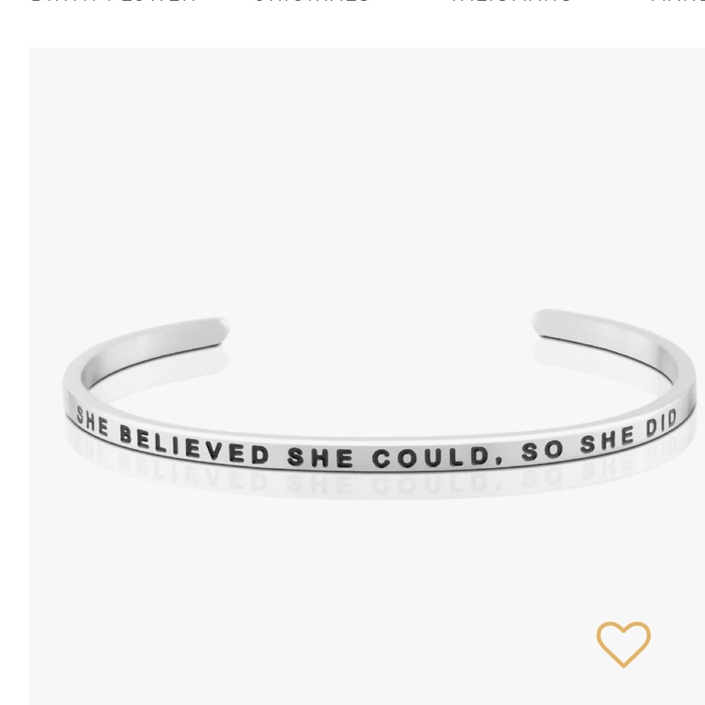 Mantra band bracelet